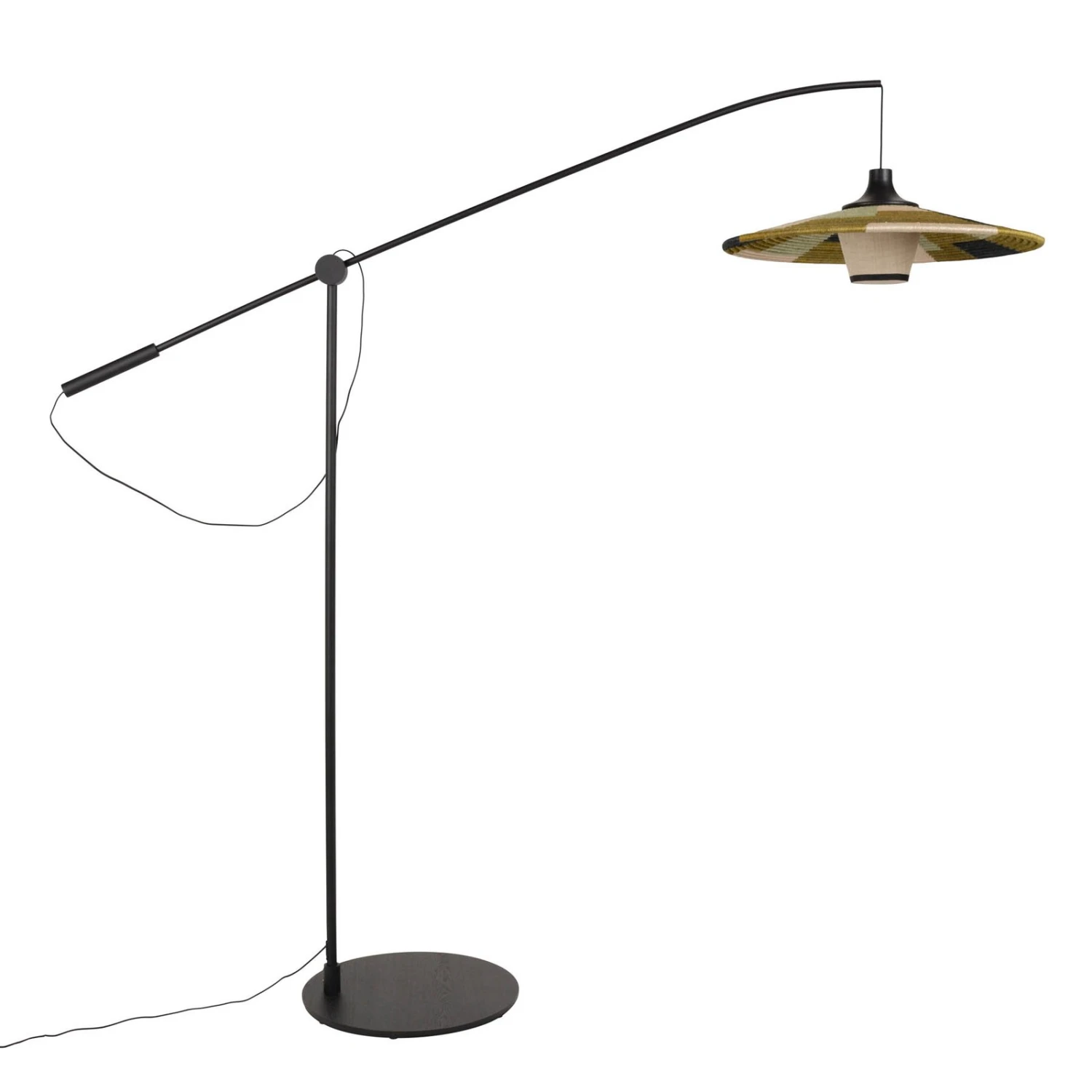 Forestier Parrot Stehlampe Mit Abacá-Schirm, Grün 2 Forestier Parrot Stehlampe Mit Abacá-Schirm, Grün – Bild 2