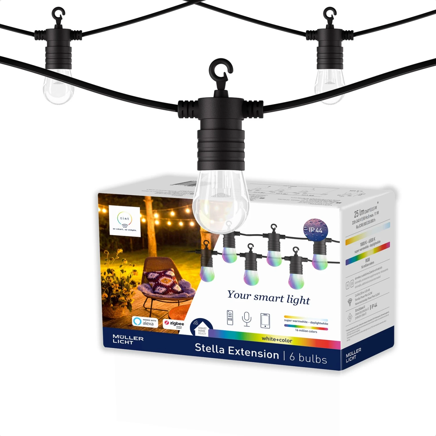 LED-Lichterkette Tint Stella Extension Erweiterung 6 LED-Lichterkette Tint Stella Extension Erweiterung – Bild 6