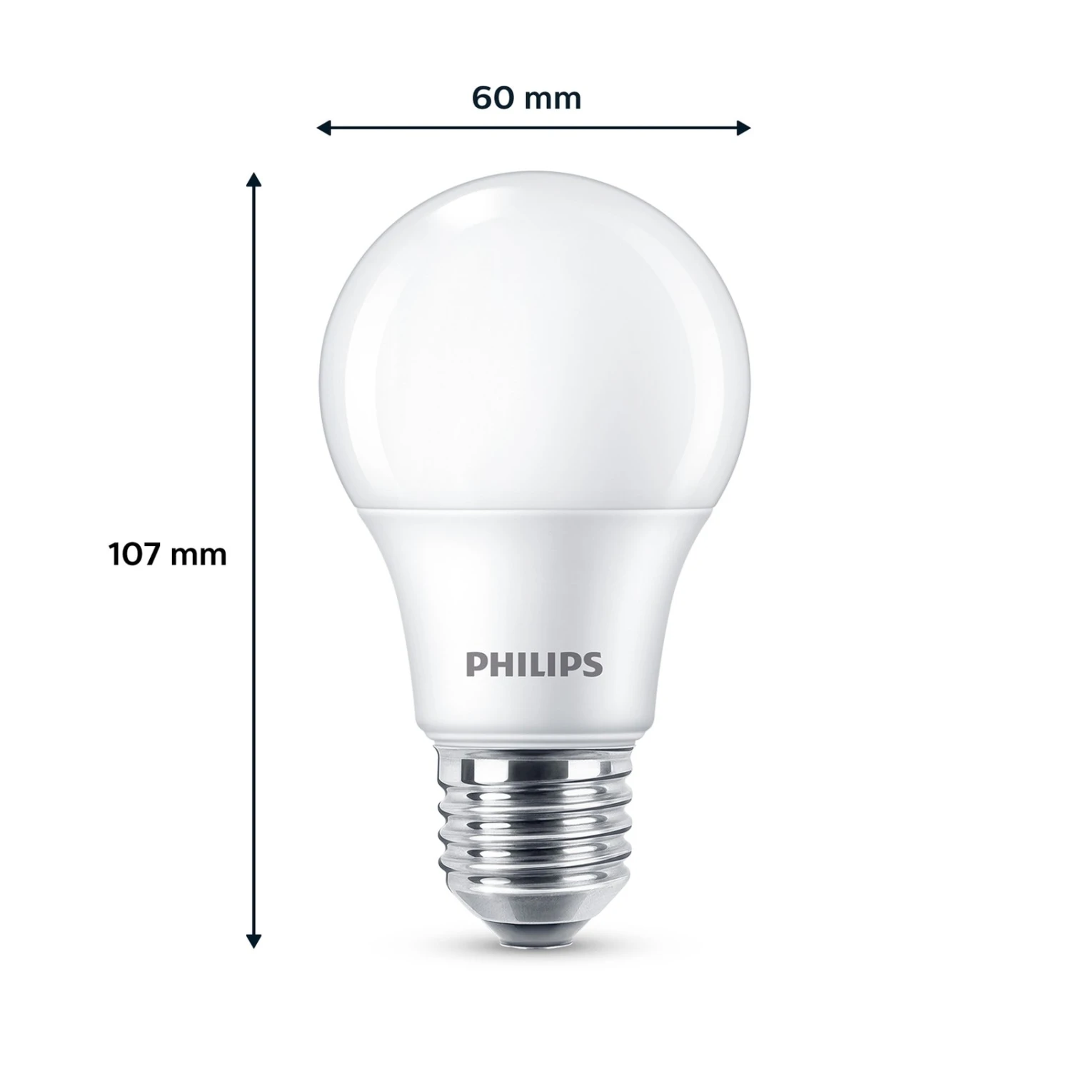 Philips LED-Lampe E27 4,9W 470lm 2.700K Matt 6er 3 Philips LED-Lampe E27 4,9W 470lm 2.700K Matt 6er – Bild 3