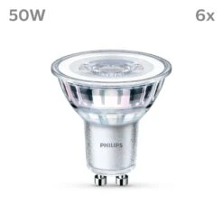 Philips LED-Lampe GU10 4,6W 355lm 827 Klar 36° 6er 12 Philips LED-Lampe GU10 4,6W 355lm 827 Klar 36° 6er -Paulmann Verkaufsgeschäft 10004573 5