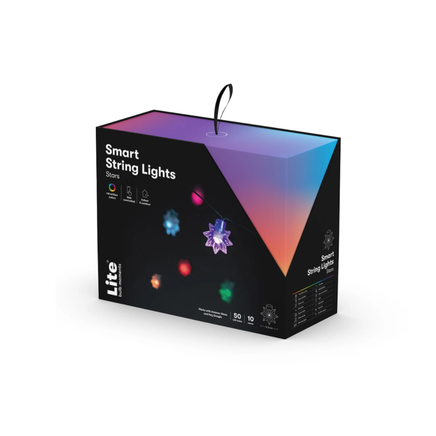 Lite Bulb Moments Lichterkette 50x Stern, 10m 6 Lite Bulb Moments Lichterkette 50x Stern, 10m – Bild 6