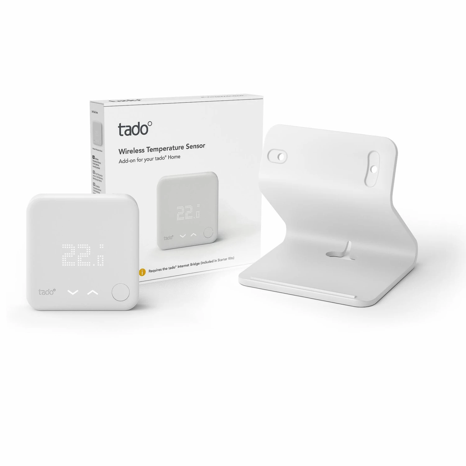 Tado° Funk-Temperatursensor Mit Standfuß 2 Tado° Funk-Temperatursensor Mit Standfuß – Bild 2