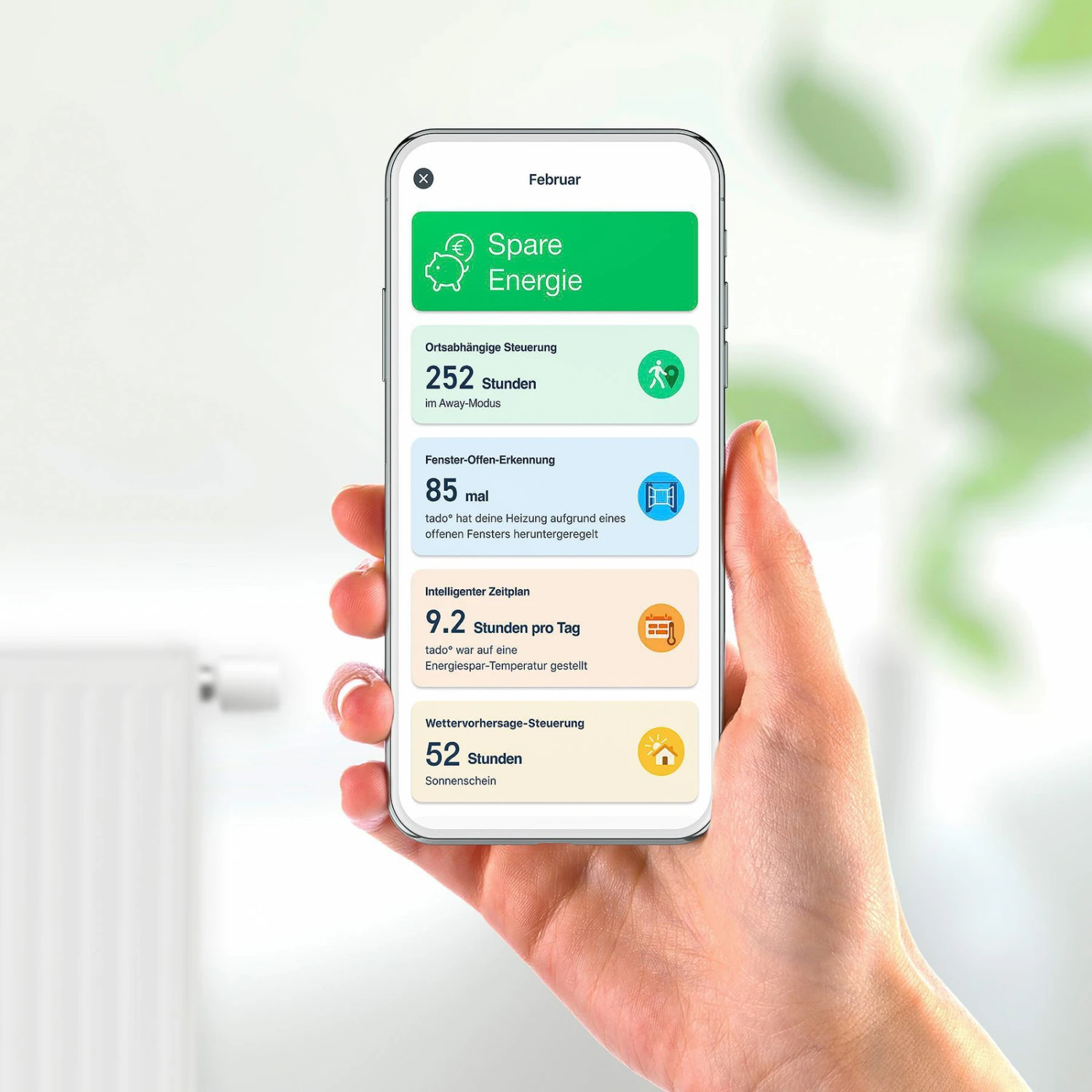 Tado° Smart V3+, 3x Heizkörper-Thermostat + Bridge 4 Tado° Smart V3+, 3x Heizkörper-Thermostat + Bridge – Bild 4