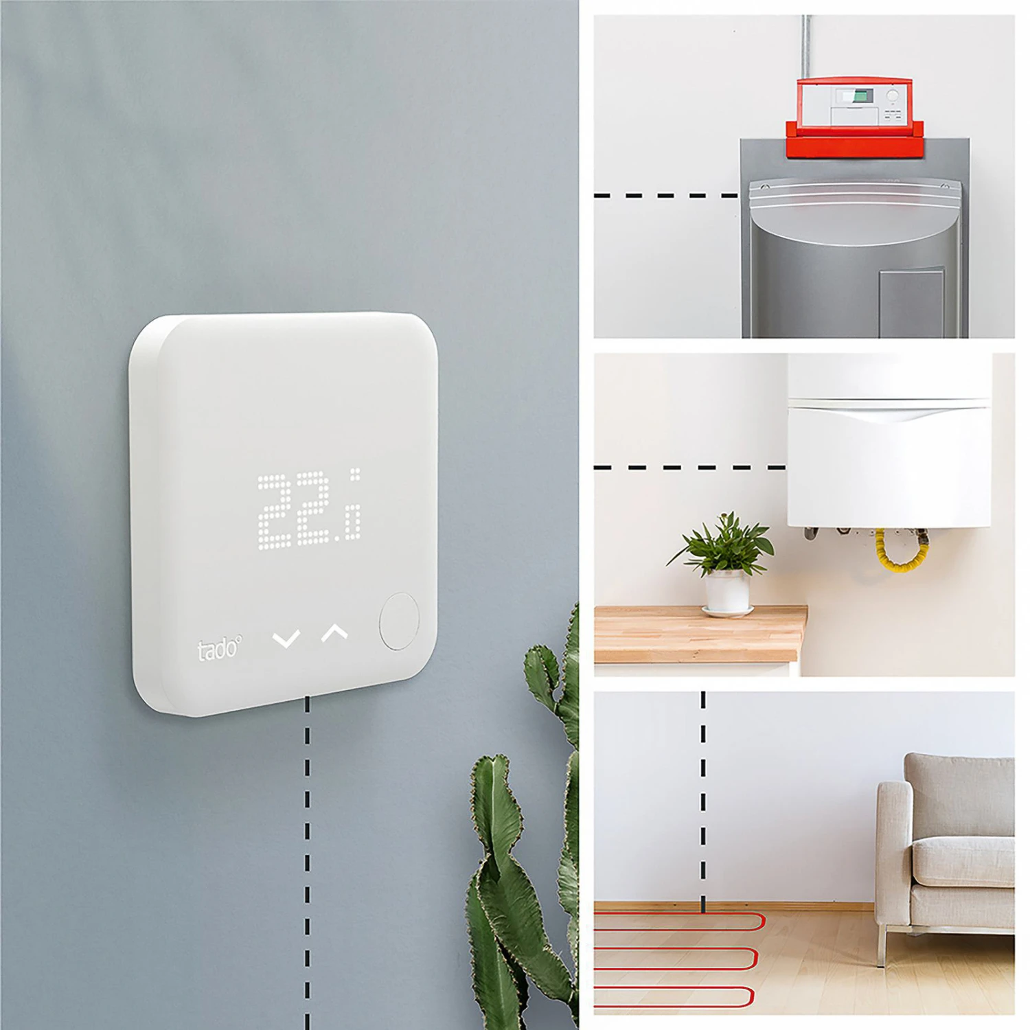 Tado° Smartes Thermostat Starter Kit V3+ Bundle 6 Tado° Smartes Thermostat Starter Kit V3+ Bundle – Bild 6