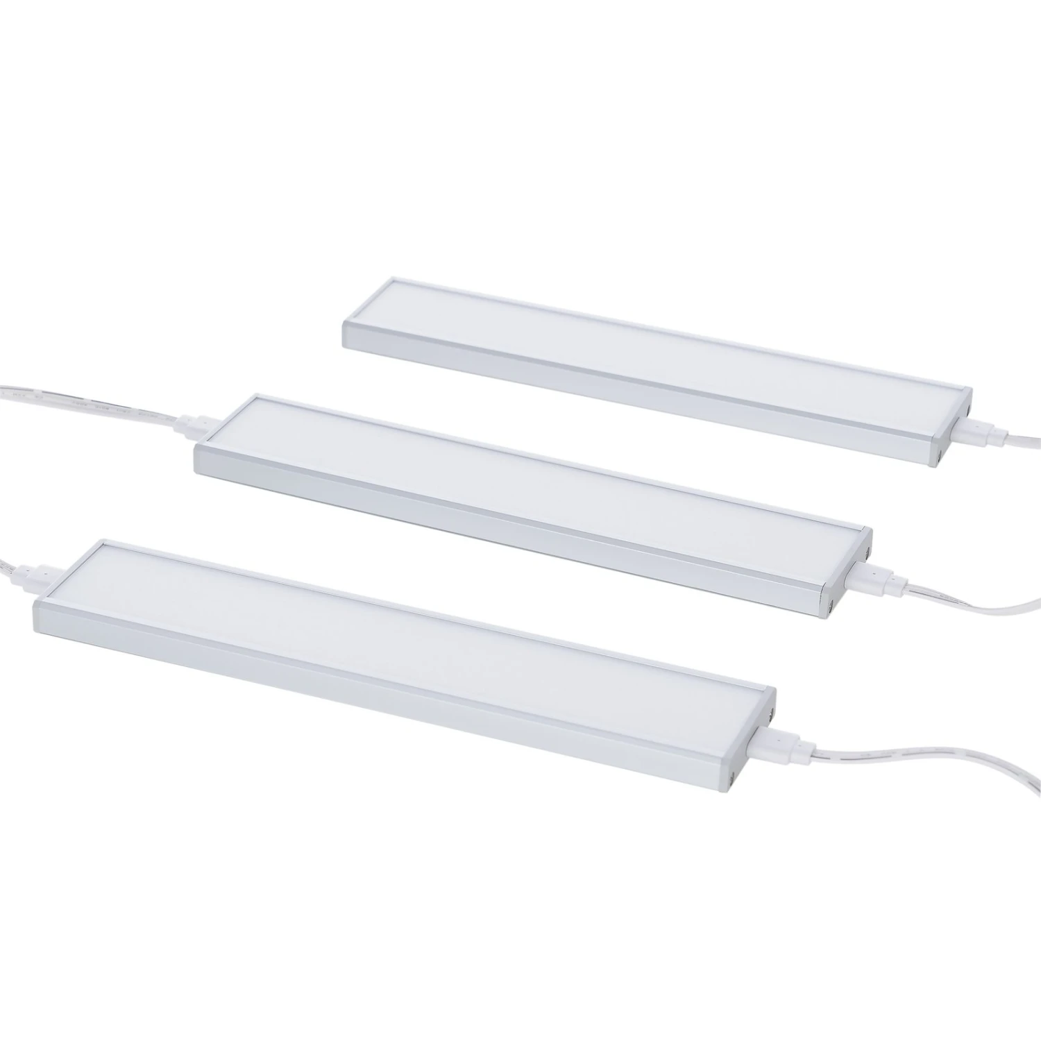 Prios Ashtonis LED-Unterbauleuchte, 3er-Set, 20 Cm 2 Prios Ashtonis LED-Unterbauleuchte, 3er-Set, 20 Cm – Bild 2