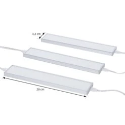 Prios Ashtonis LED-Unterbauleuchte, 3er-Set, 20 Cm 9 Prios Ashtonis LED-Unterbauleuchte, 3er-Set, 20 Cm -Paulmann Verkaufsgeschäft 10010030 2