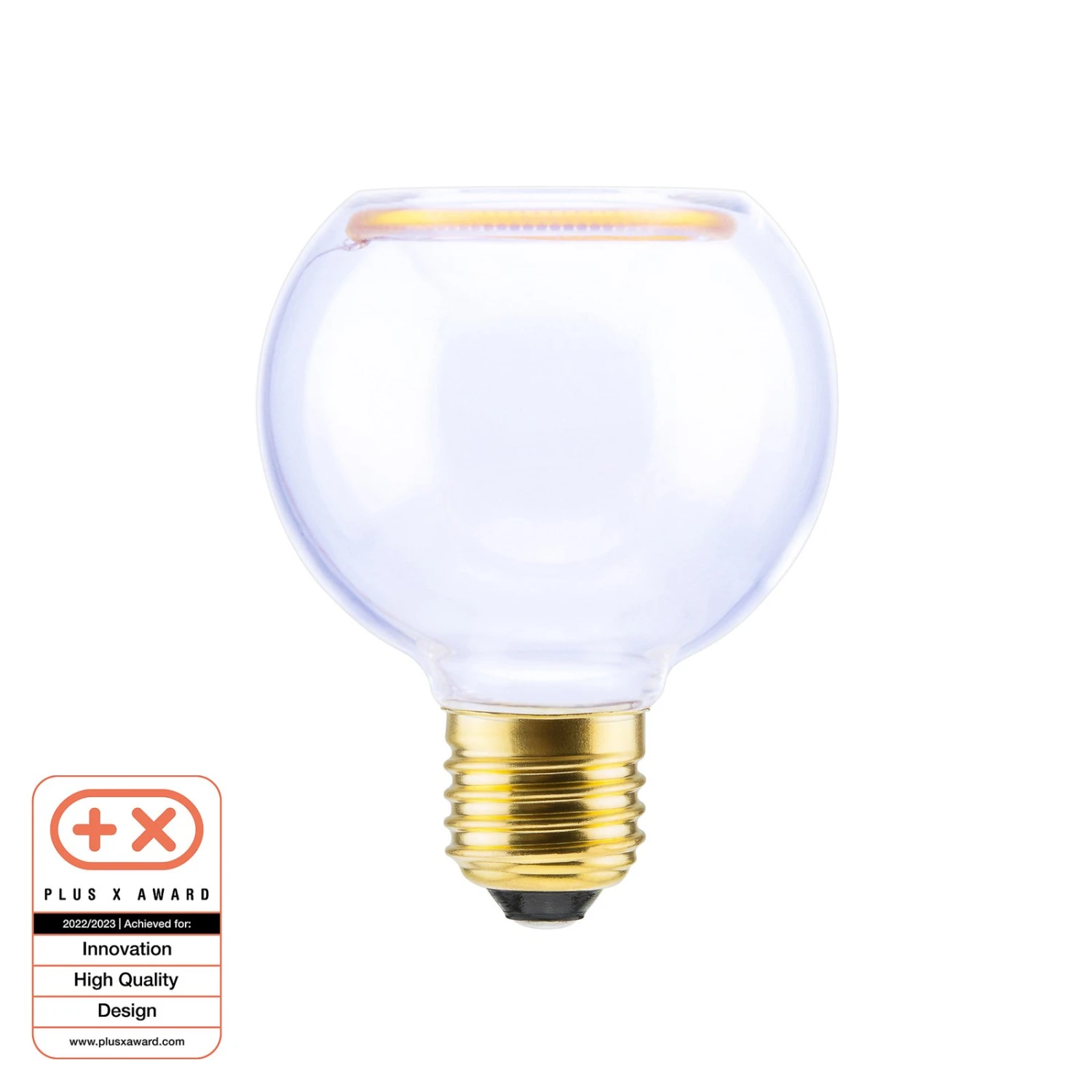 SEGULA LED-Floating-Globelampe G80 E27 4W Klar 4 SEGULA LED-Floating-Globelampe G80 E27 4W Klar – Bild 4
