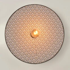 MARKET SET Gatsby Wandleuchte Ø60cm Pfauenmuster 8 MARKET SET Gatsby Wandleuchte Ø60cm Pfauenmuster -Paulmann Verkaufsgeschäft 10010916 3