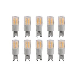 Arcchio LED-Stiftsockellampe G9 4,5W 2.700K 10er