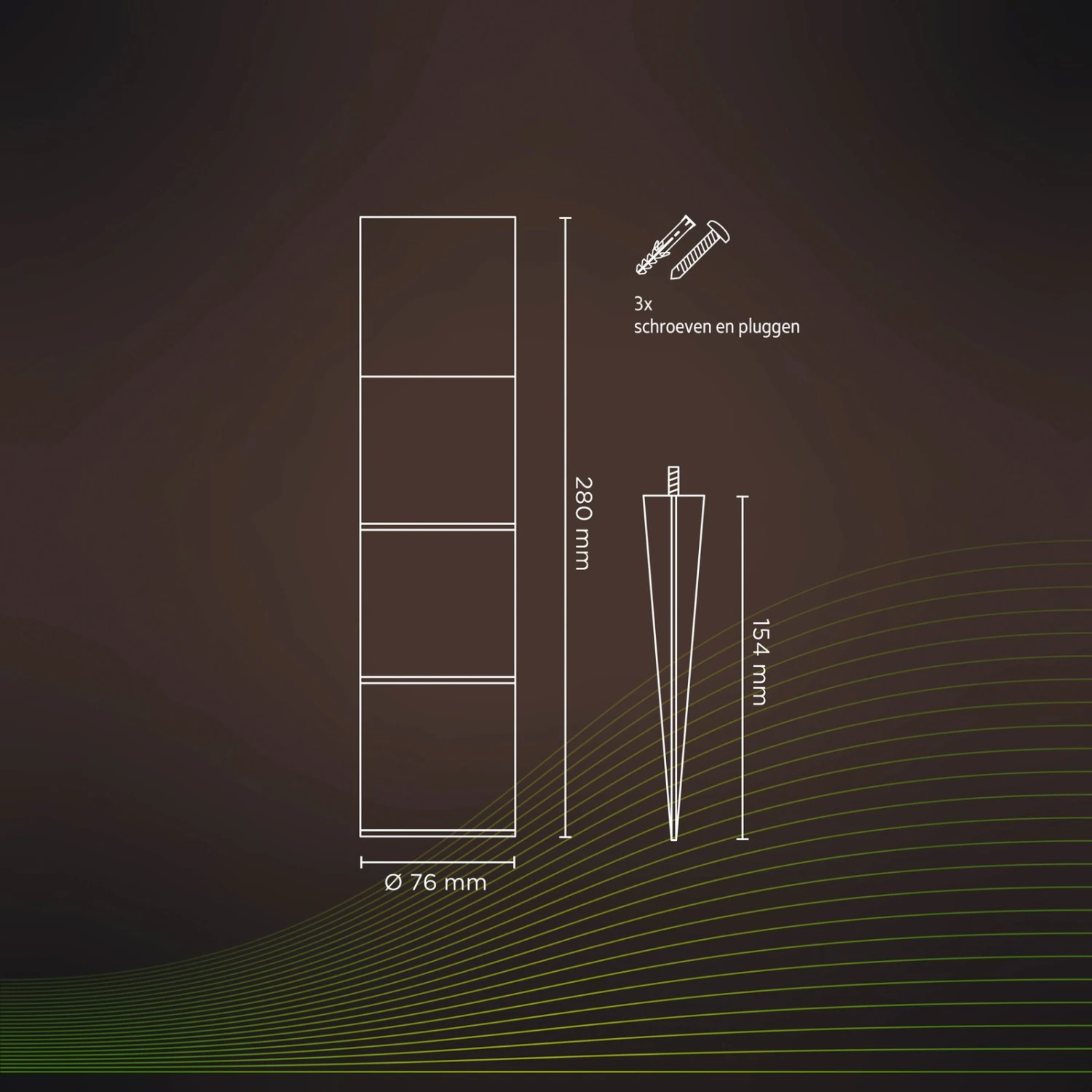 Calex Smart Outdoor Gardenpost Sockelleuchte RGBW 2 Calex Smart Outdoor Gardenpost Sockelleuchte RGBW – Bild 2