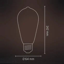 Calex Smart Rustic E27 ST64 LED 4,9W Filament RGBW 8 Calex Smart Rustic E27 ST64 LED 4,9W Filament RGBW -Paulmann Verkaufsgeschäft 10011465 2