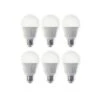 E27 8,5W 830 LED-Lampe Warmweiß 6er-Set