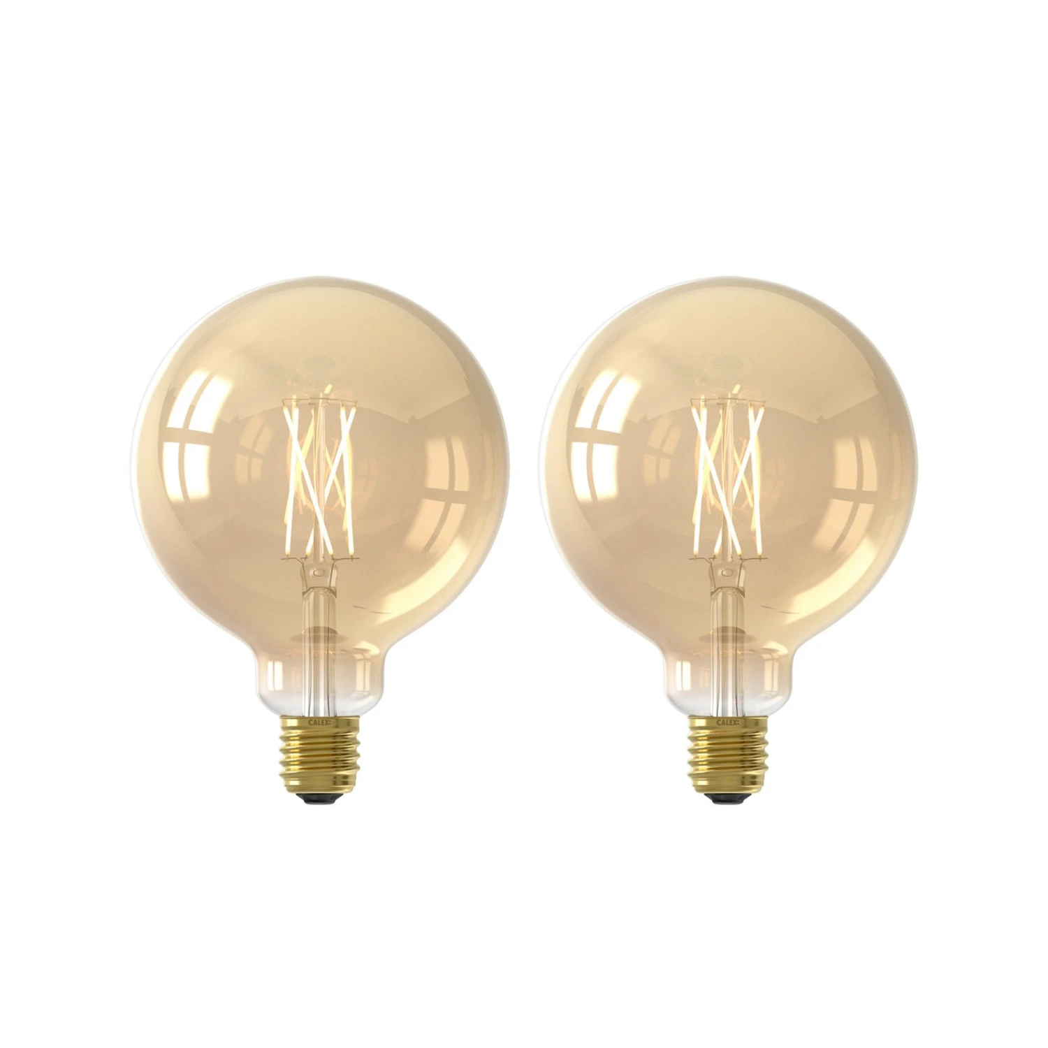 Calex Smart E27 G95 7W LED-Filament 1800-3000K 2er 1 Calex Smart E27 G95 7W LED-Filament 1800-3000K 2er