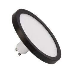 LED-Lampe GU10 7W CCT 2.700/4.000K Ø11cm Schwarz
