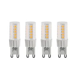 Arcchio LED-Stiftsockellampe G9 3,5W 827 4er-Set