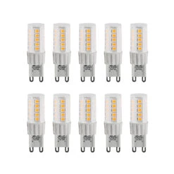 Arcchio LED-Stiftsockellampe G9 3,5W 830 10er-Set