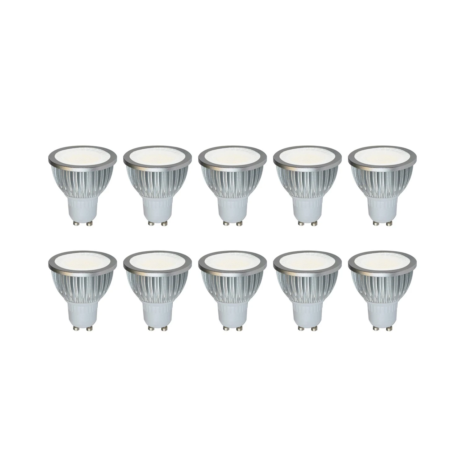 Hochvolt LED-Reflektor GU10 5W 830 85° 10er-Set 1 Hochvolt LED-Reflektor GU10 5W 830 85° 10er-Set