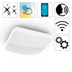 Hama Glitzer Deckenlampe, Sternenhimmel CCT Eckig -Paulmann Verkaufsgeschäft 10012013 3