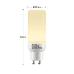 Arcchio LED-Röhrenlampe GU10 4,5W 3.000K 3er-Set -Paulmann Verkaufsgeschäft 10012112 2