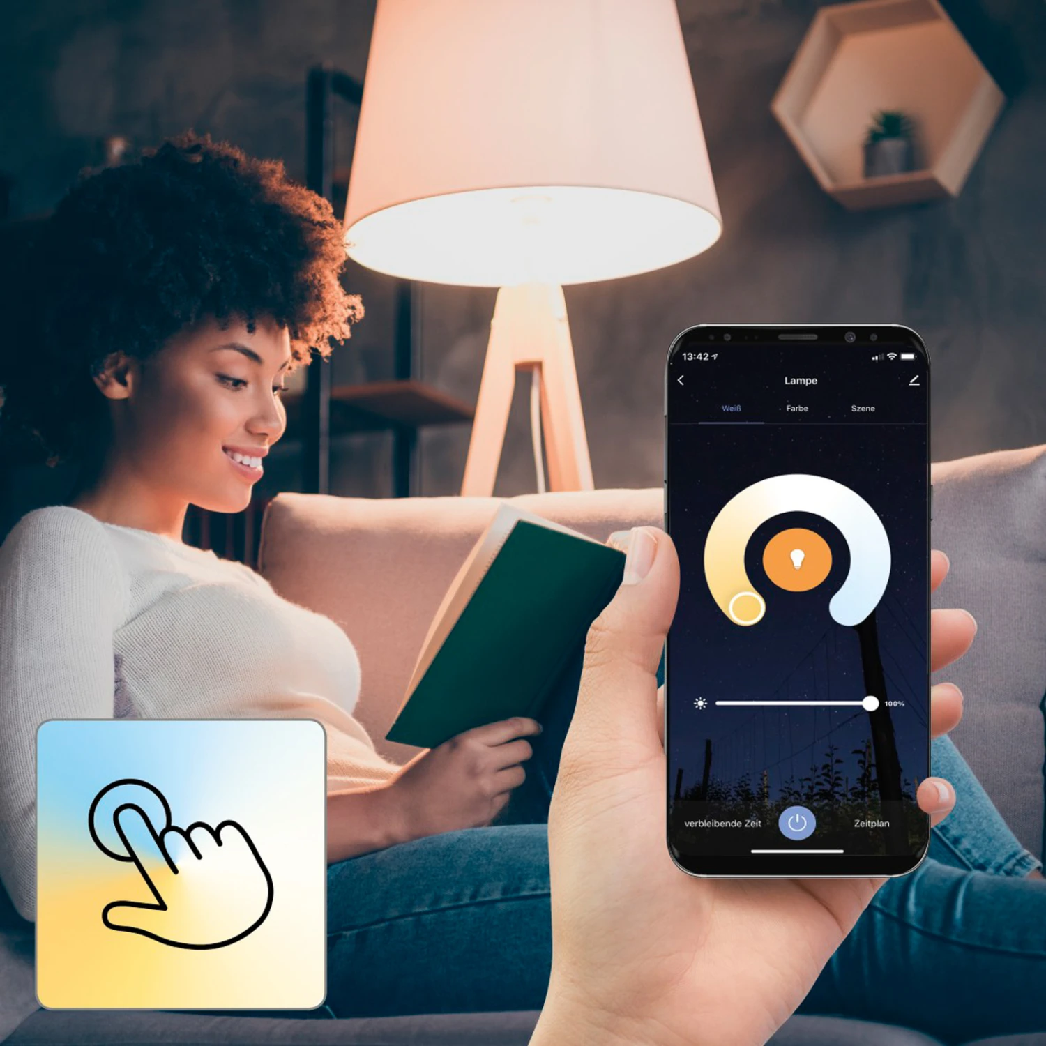 Hama WLAN LED-Reflektor GU10 5,5W 120° RGBW Dim 6 Hama WLAN LED-Reflektor GU10 5,5W 120° RGBW Dim – Bild 6