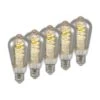 Lucande LED E27 ST64 4W 1.800K Dimmbar Titan 5er