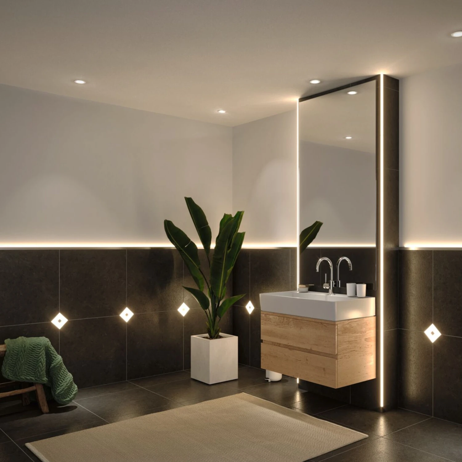 Paulmann LumiTiles Touch Modul Square Wandschalter 6 Paulmann LumiTiles Touch Modul Square Wandschalter – Bild 6