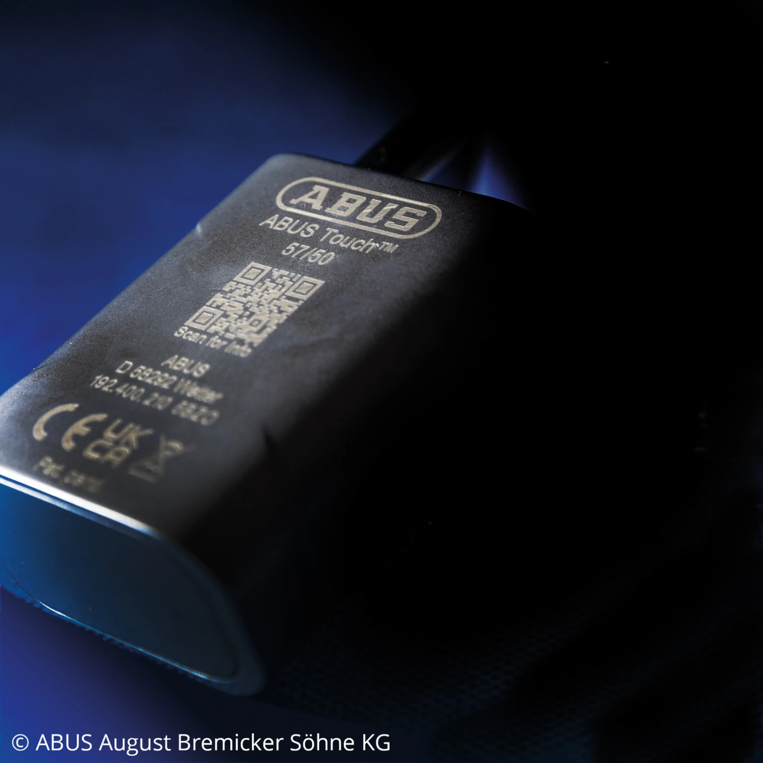 ABUS Touch Fingerabdruck-Vorhängeschloss, 4,5 Cm 7 ABUS Touch Fingerabdruck-Vorhängeschloss, 4,5 Cm – Bild 7