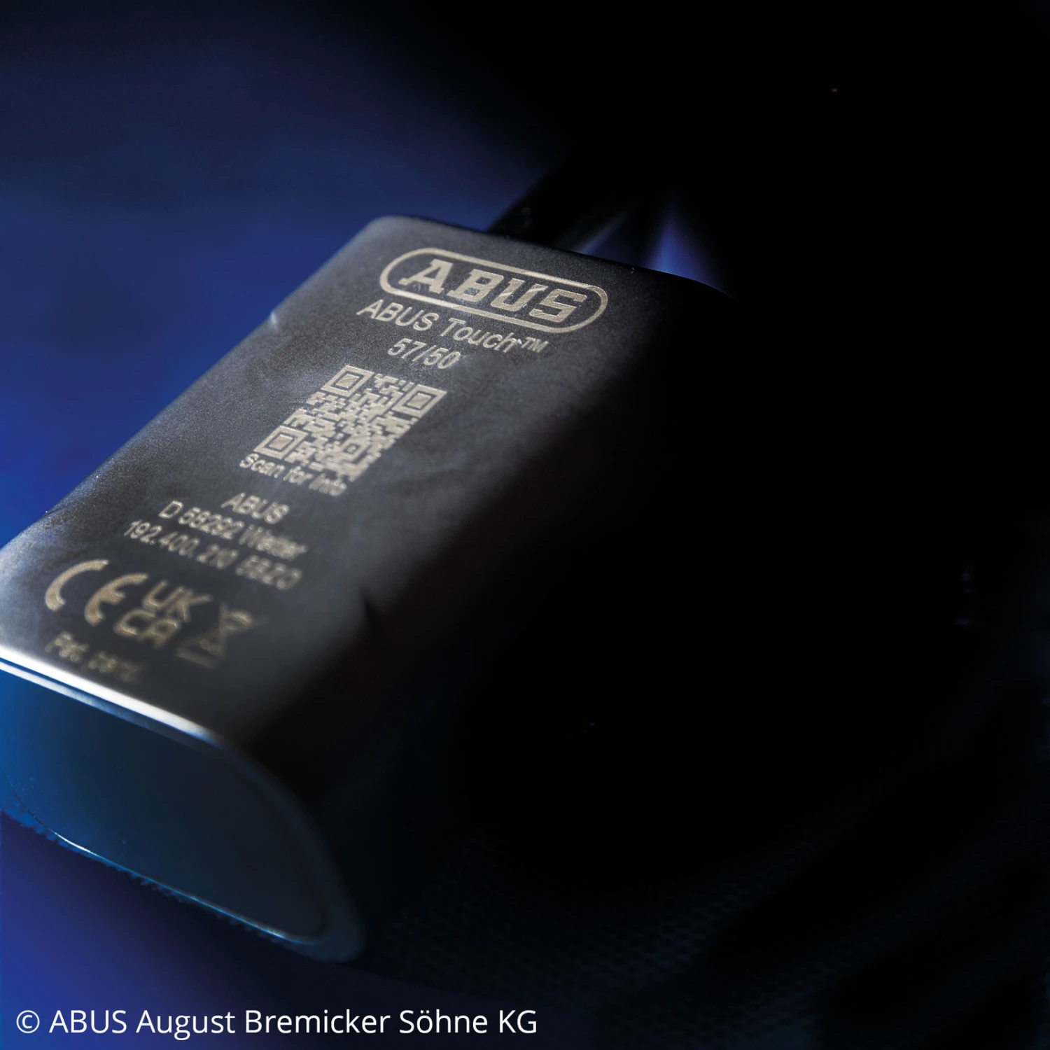 ABUS Touch Fingerabdruck-Vorhängeschloss, 5 Cm 7 ABUS Touch Fingerabdruck-Vorhängeschloss, 5 Cm – Bild 7