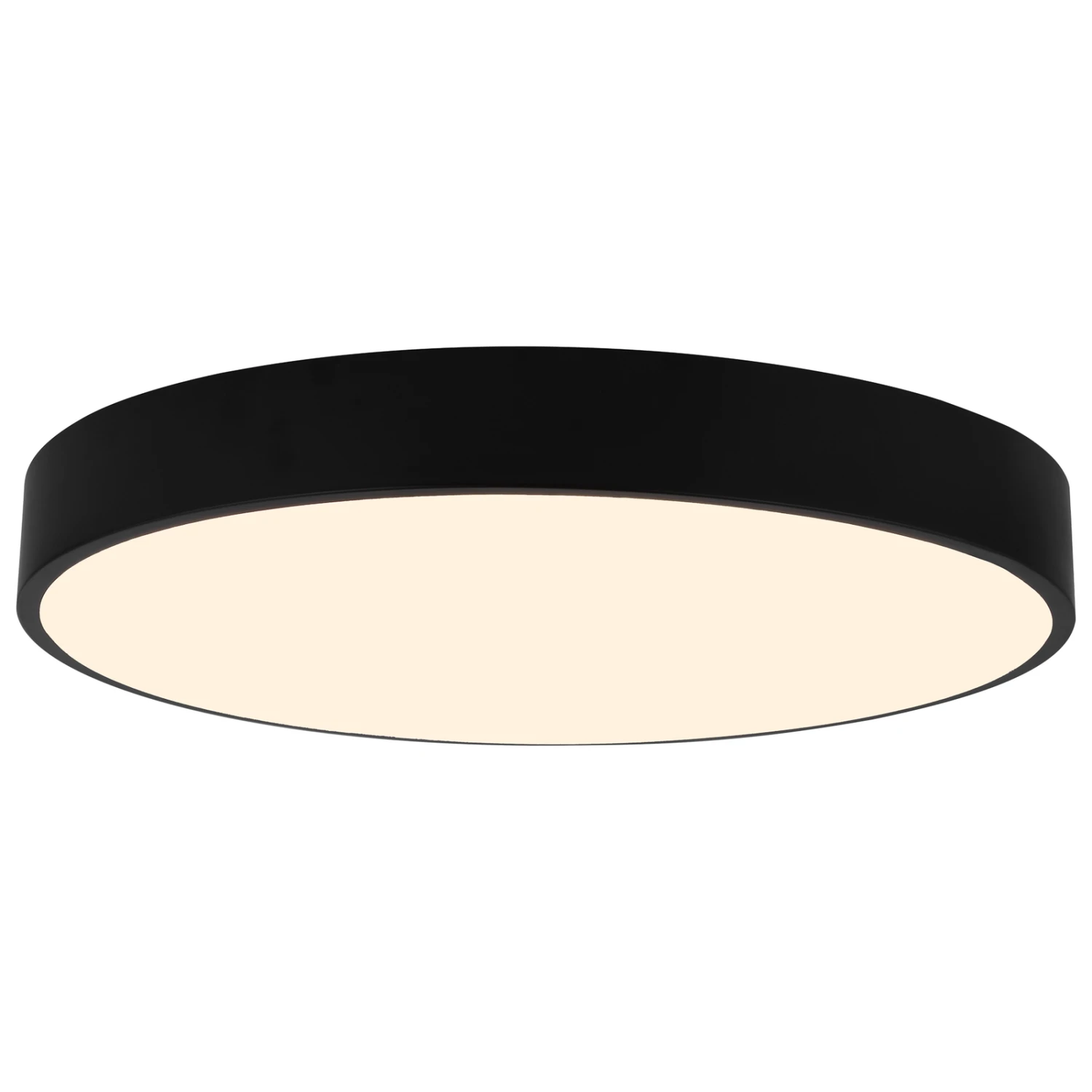 Lindby Medon LED-Deckenlampe IP44 Schwarz Ø38cm 1 Lindby Medon LED-Deckenlampe IP44 Schwarz Ø38cm