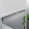 LED-Spiegelleuchte Triga IP44, Chrom, 80cm, 4.000K
