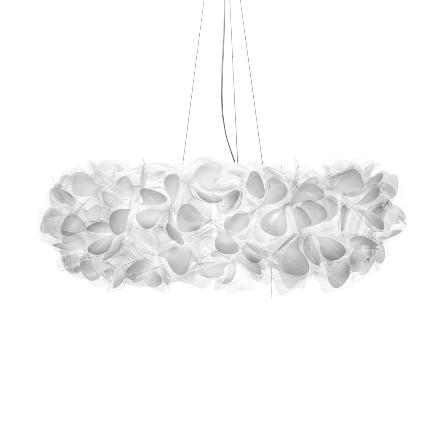 Slamp Clizia Mama Non Mama Pendel Ø78cm Weiß/klar 2 Slamp Clizia Mama Non Mama Pendel Ø78cm Weiß/klar – Bild 2