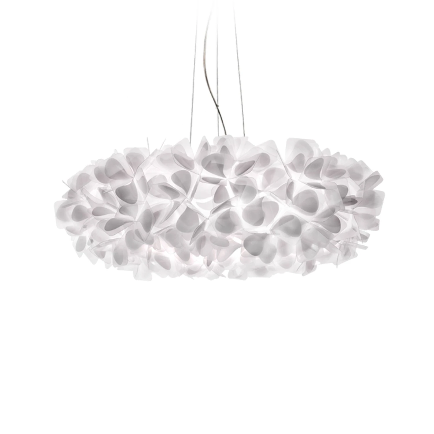 Slamp Clizia Mama Non Mama Pendel Ø78cm Weiß/klar 1 Slamp Clizia Mama Non Mama Pendel Ø78cm Weiß/klar