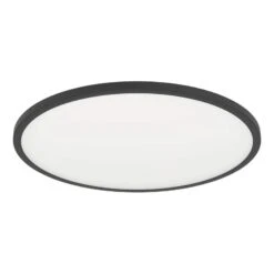 EGLO Connect Sarsina-Z Deckenlampe Schwarz Ø60cm