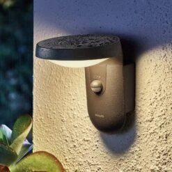 Philips Tyla LED-Außenwandleuchte, Bewegungssensor