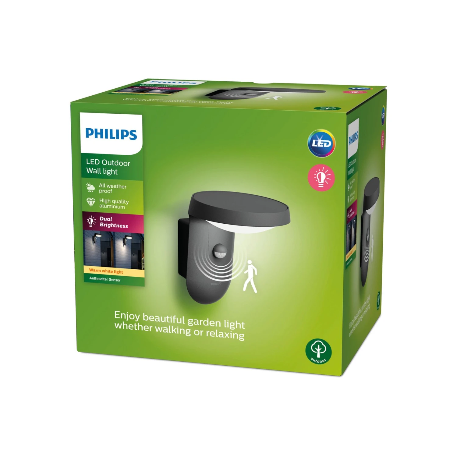Philips Tyla LED-Außenwandleuchte, Bewegungssensor 7 Philips Tyla LED-Außenwandleuchte, Bewegungssensor – Bild 7