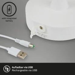 LED-Outdoor-Tischleuchte Campi, Akku, Dim, Weiß 16 LED-Outdoor-Tischleuchte Campi, Akku, Dim, Weiß -Paulmann Verkaufsgeschäft 10013623 7