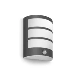 Philips Python Außenlampe Anthrazit 4.000K Sensor