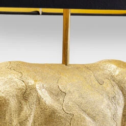 KARE Cow Gold Tischleuchte Mit Leinenschirm 12 KARE Cow Gold Tischleuchte Mit Leinenschirm -Paulmann Verkaufsgeschäft 10014607 4