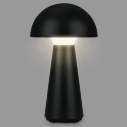 LED-Akku-Tischleuchte Fungo, Aufladbar, Schwarz 10 LED-Akku-Tischleuchte Fungo, Aufladbar, Schwarz -Paulmann Verkaufsgeschäft 10015105 2