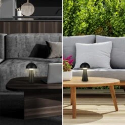 LED-Akku-Tischleuchte Fungo, Aufladbar, Schwarz 11 LED-Akku-Tischleuchte Fungo, Aufladbar, Schwarz -Paulmann Verkaufsgeschäft 10015105 3