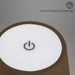 LED-Tischleuchte Kiki Mit Akku 3.000K, Braun/gold 14 LED-Tischleuchte Kiki Mit Akku 3.000K, Braun/gold -Paulmann Verkaufsgeschäft 10015134 5