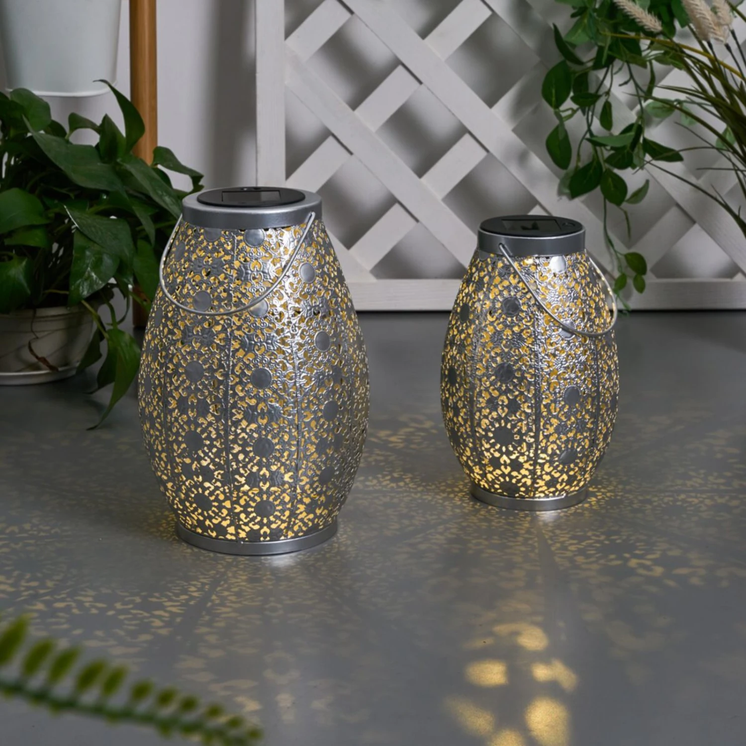 Pauleen Sunshine Temptation LED-Solarlaterne 27 Cm 2 Pauleen Sunshine Temptation LED-Solarlaterne 27 Cm – Bild 2