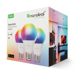 Nanoleaf Matter Smart Bulb E27 8,5W CCT RGB 3er 11 Nanoleaf Matter Smart Bulb E27 8,5W CCT RGB 3er -Paulmann Verkaufsgeschäft 10016047 5
