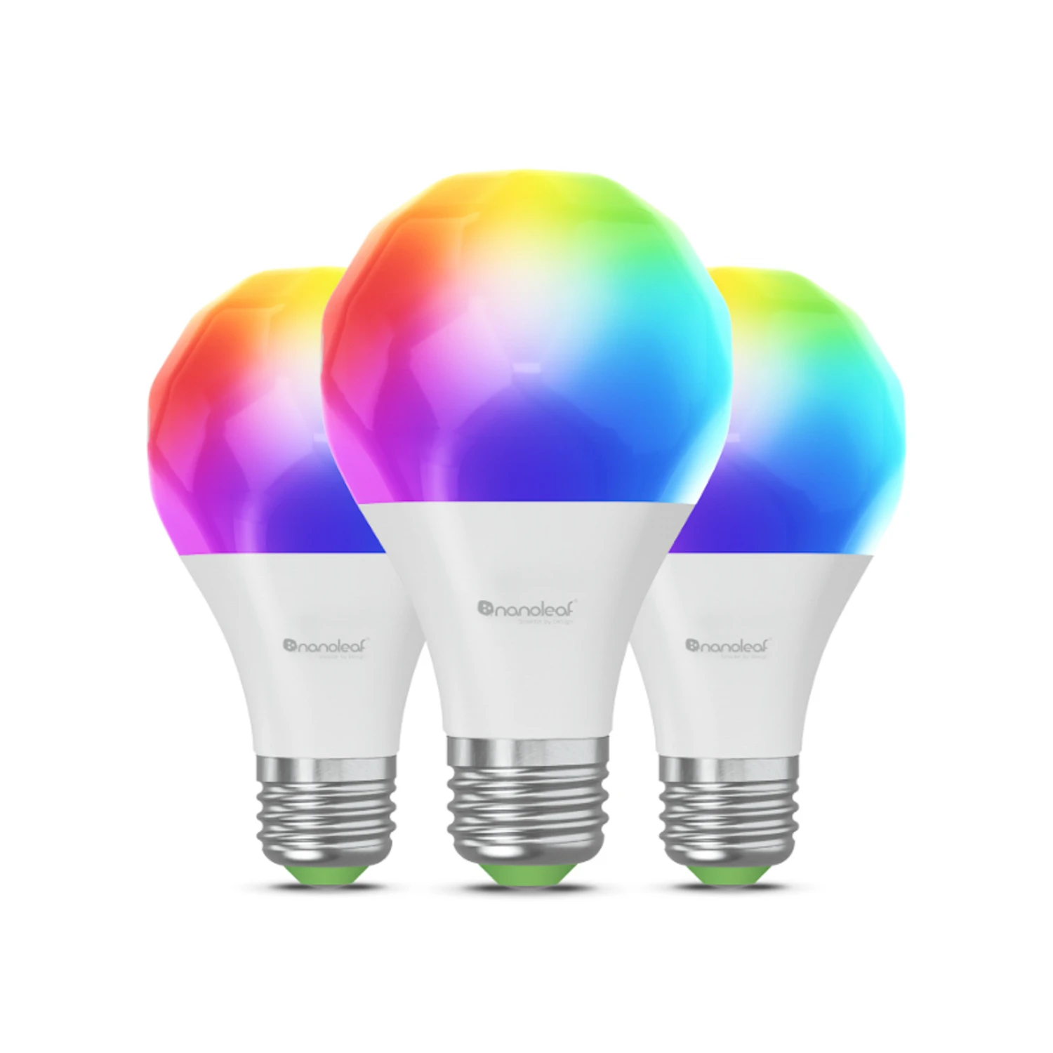 Nanoleaf Matter Smart Bulb E27 8,5W CCT RGB 3er 1 Nanoleaf Matter Smart Bulb E27 8,5W CCT RGB 3er