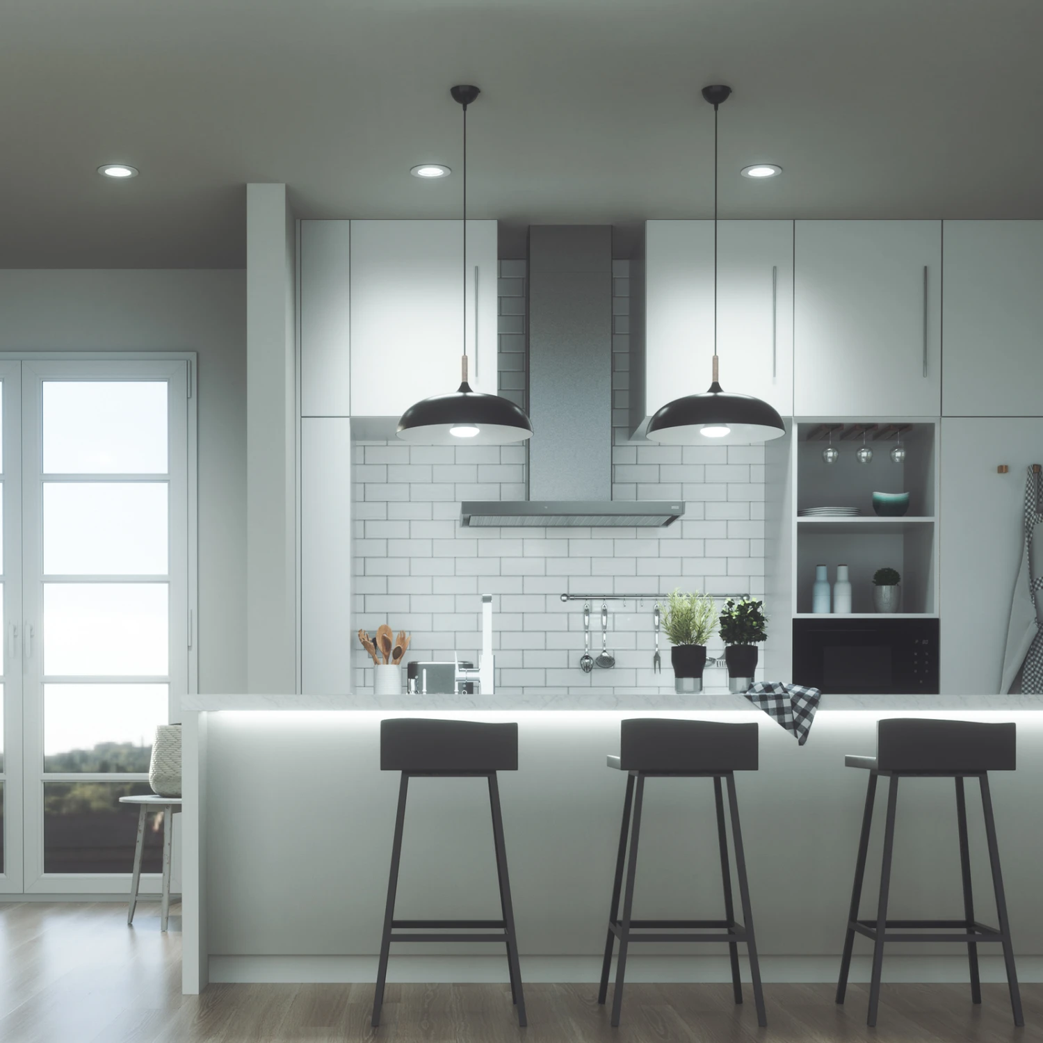 Nanoleaf Matter Lightstrip Starter-Kit, CCT RGB 2m 2 Nanoleaf Matter Lightstrip Starter-Kit, CCT RGB 2m – Bild 2