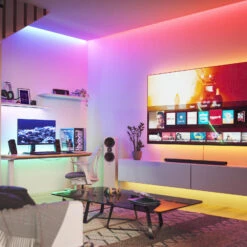 Nanoleaf Matter Lightstrip Starter-Kit, CCT RGB 2m 9 Nanoleaf Matter Lightstrip Starter-Kit, CCT RGB 2m -Paulmann Verkaufsgeschäft 10016095 3