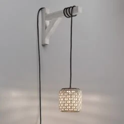 Bover Nans S/16/H LED-Hängeleuchte, Stecker, Beige -Paulmann Verkaufsgeschäft 10016154 2