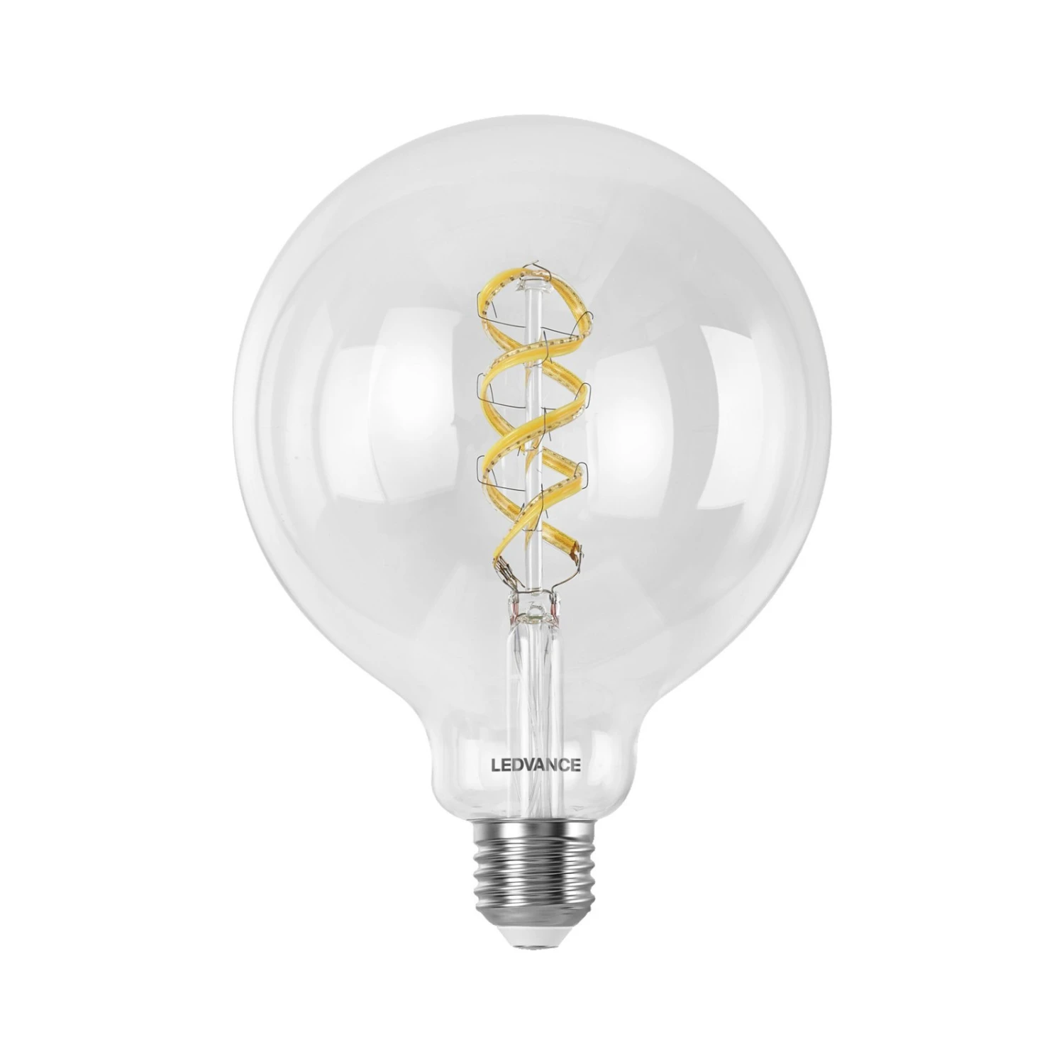 LEDVANCE SMART+ WiFi E27 4,8W Klar G125 RGB CCT 1 LEDVANCE SMART+ WiFi E27 4,8W Klar G125 RGB CCT