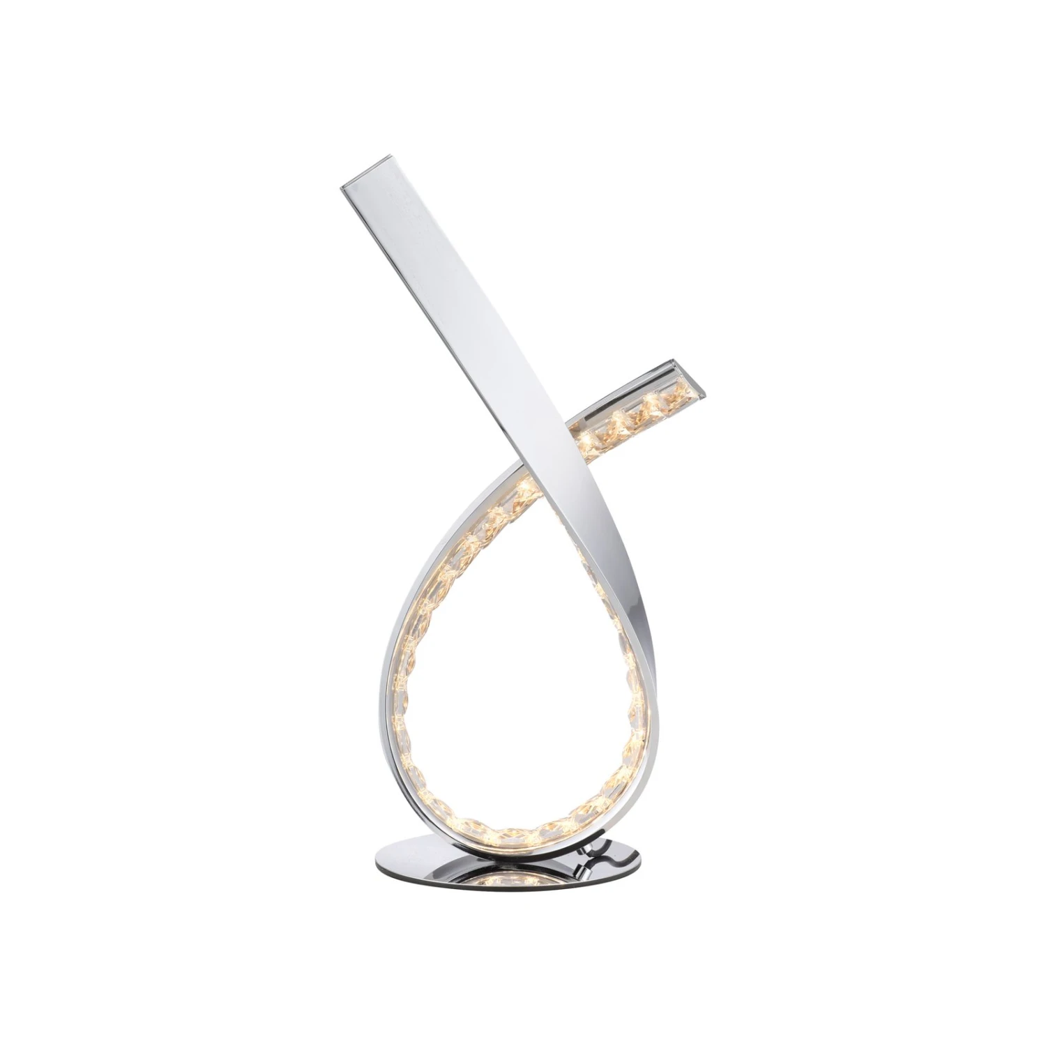 LED-Tischleuchte Brilla, Dimmbar, Chrom 2 LED-Tischleuchte Brilla, Dimmbar, Chrom – Bild 2