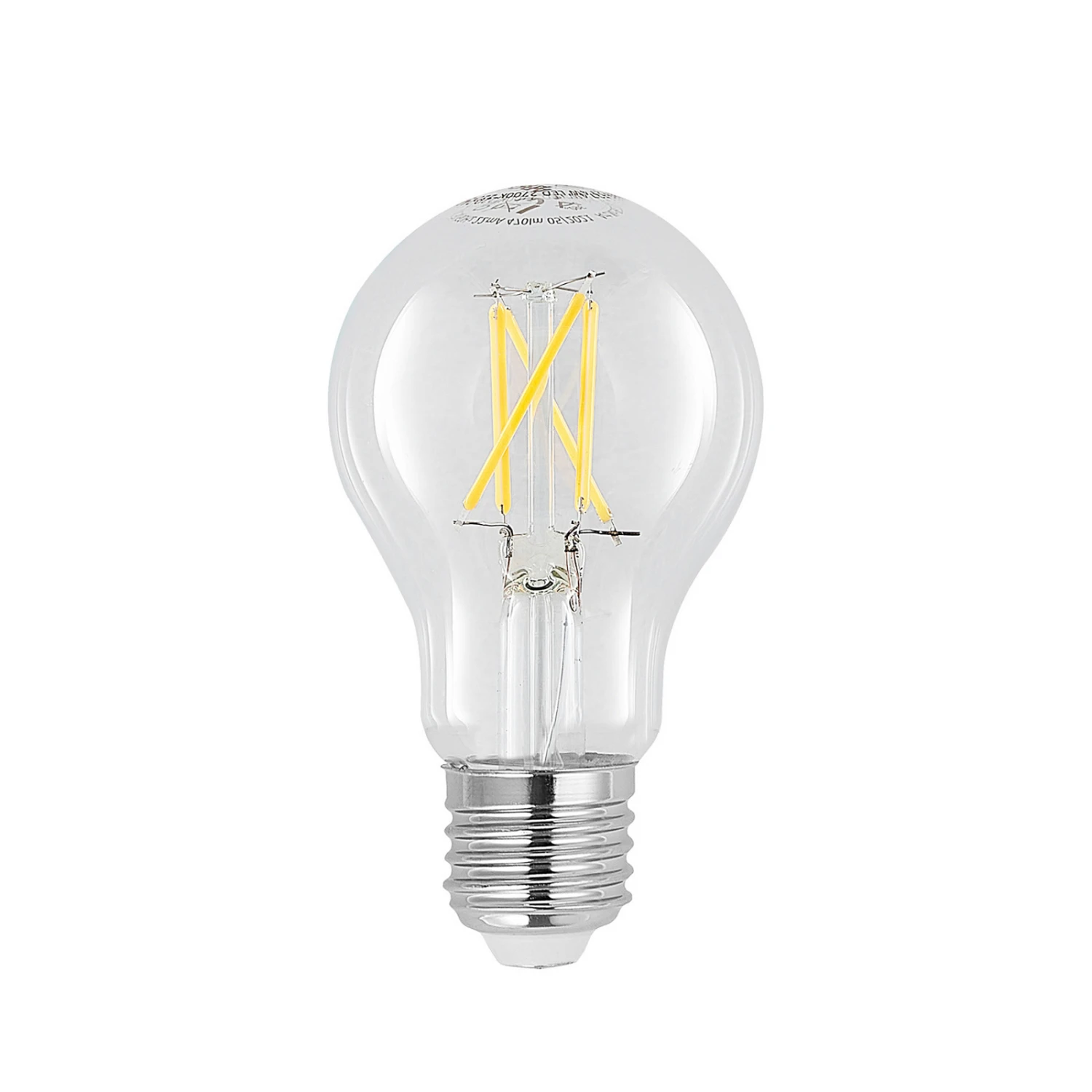 LED-Lampe E27 6W 2.700K Filament,dimmbar Klar 3er 2 LED-Lampe E27 6W 2.700K Filament,dimmbar Klar 3er – Bild 2